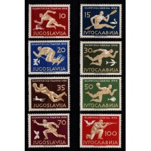 Olympiaden i Melbourne. Samlet sæt. Postfrisk.